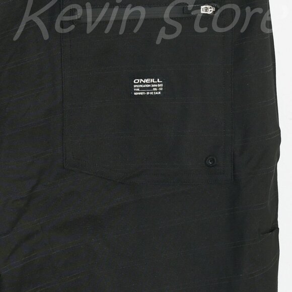 Black Nwt - Men’s Hybrid Short O’Neill - Picture 3 of 7